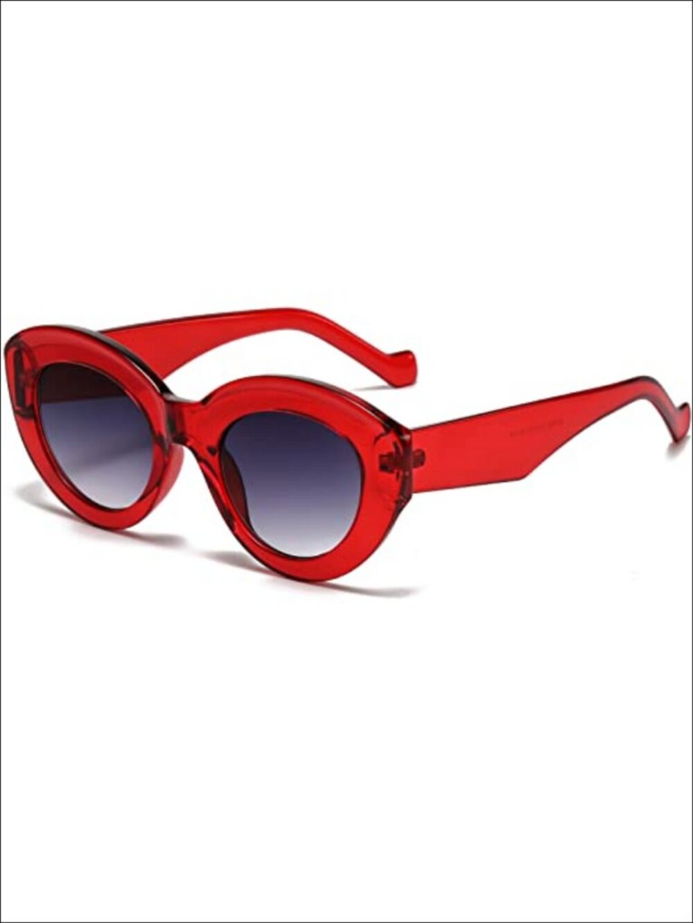 Oversized Cat Eye Sunglasses Thick Frame Retro UV Protection Chic
